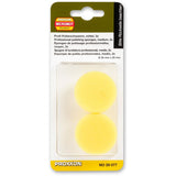 Proxxon Medium Yellow Polishing Sponges 30mm (2) for WP/A & WP/E   (29077)