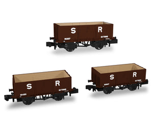 RAPIDO 942007 SECR 7-Plank Open Wagon Dia.1355 - SR Pre-1936 Livery