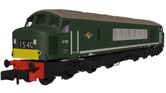 RAPIDO 948702 Class 46 1CoCo1 D182 BR Green Small Yellow Panel - DCC Sound Fitted