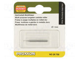 Proxxon Tungsten Carbide Straight Milling Bits 2.35mm Shanks    (28758, 28759 & 28761