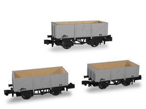 RAPIDO 942015 SECR 7-Plank Open Wagon Dia.1355 - BR Unfitted Grey Livery