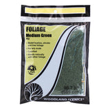 Woodland Scenics WF52 Foliage (Bag) - MEDIUM GREEN