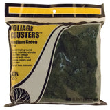 Woodland Scenics WFC58 Foliage Clusters (Bag) - MEDIUM GREEN