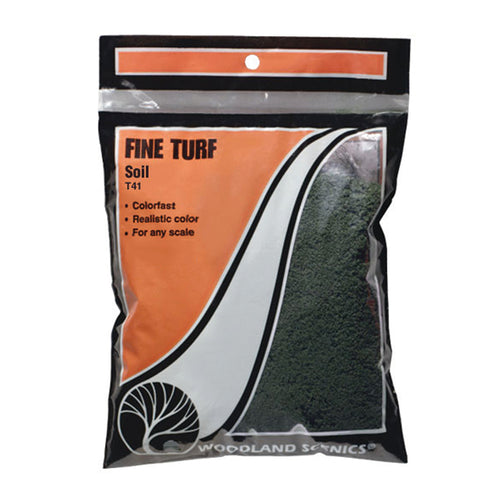 Woodland Scenics WT41 Fine Turf Scatter (Bag) - SOIL