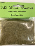 Grass Masters STATIC Flock (Grass) Fibres  0.5mm