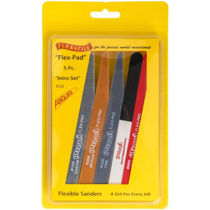 FLEX-I-FILE 525 Flex-Pad Regular Abrasive/Sanding  'Intro Set' 5-PIece