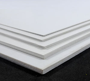 SE FINECAST Plain Styrene Plasticard STANDARD Sheets - 228 x 330mm