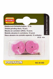 Proxxon Corundum Grinding Wheels 22x3mm Pack of 10    (28302)