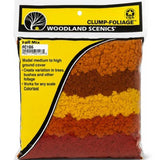 Woodland Scenics WFC186 Clump Foliage (Bag) - FALL AUTUMN MIX