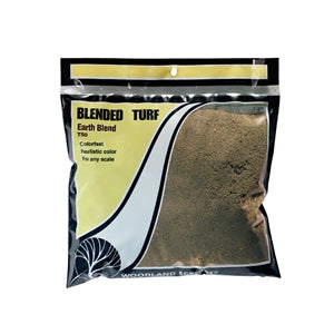 Woodland Scenics WT50 Fine Turf Scatter (Bag) - EARTH BLEND