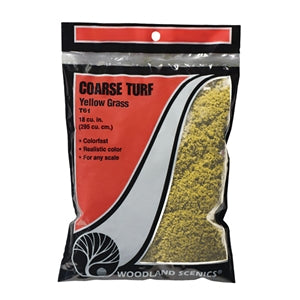 Woodland Scenics WT61 Coarse Turf Scatter (Bag) - YELLOW GRASS