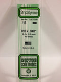 EVERGREEN Rectangular / Square Dimensional Styrene Section