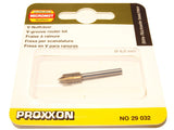 Proxxon Individual Straight Wood Router Bits 3.2mm Shank   (29024, 29026, 29028, 29030, 29032, 29034, 29036, 29038 & 29040)