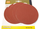 Proxxon Self-Adhesive Sanding Discs 125mm for TG125/E  (28160, 28162 & 28164)