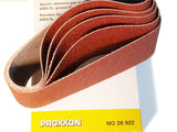 Proxxon Corundum Sanding Belts for BBS/S (Packs of 5)     (28922, 28924 & 28928)