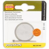 Proxxon Diamond Cutting Discs  - 2.35mm Arbor   (28840 & 28842)