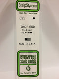 EVERGREEN Round Styrene Rod