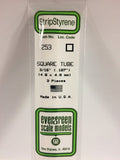 EVERGREEN Square Styrene Tube (Telescoping)