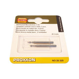 Proxxon Tunsten Carbide Micro Drills (Packs of 2)    (28324 & 28326)