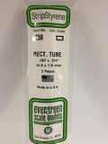 EVERGREEN Rectangular Styrene Tube (Telescoping)