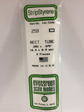 EVERGREEN Rectangular Styrene Tube (Telescoping)