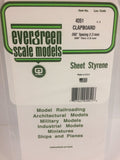 EVERGREEN Clapboard Siding Styrene Sheets