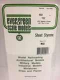 EVERGREEN Square Tile Styrene Sheets