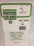 EVERGREEN Square Tile Styrene Sheets