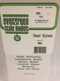 EVERGREEN Square Tile Styrene Sheets