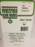 EVERGREEN Square Sidewalk Styrene Sheets