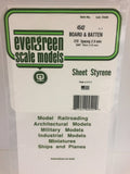 EVERGREEN Board & Batten Siding Styrene Sheets