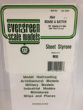 EVERGREEN Board & Batten Siding Styrene Sheets