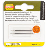 Proxxon Diamond Grinding Bits - 2.35mm Shank (28212, 28222, 28240, 28250)