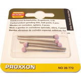 Proxxon Corundum Grinding Bits - 2.35mm Shanks (Packs of 5)   (28772, 28774, 28776 & 28778)