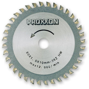 Proxxon TCTSaw Blade for KGS80 80mm Dia     (28732)