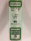 EVERGREEN Styrene T-Profile