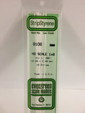 EVERGREEN HO Scale Rectangular / Square Styrene Strips