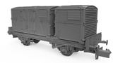 RAPIDO 921001 BR Conflat P B932956 with Crimson Containers