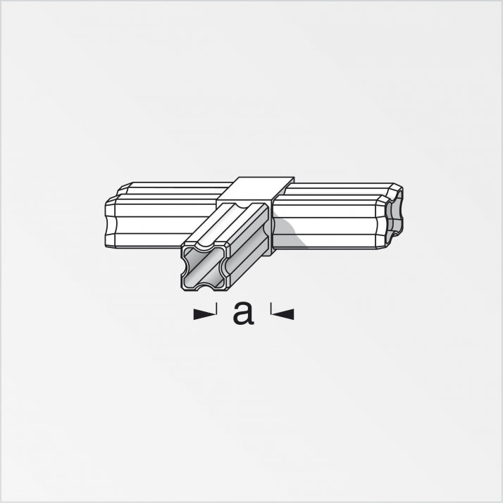 Combitech 90 Deg Tee-Connector - 3-Spigot for 23.5mm Tube – Home ...