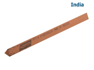 NORTON India Stone TRIANGULAR File 6/10/12mm