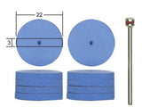 Proxxon Flexible Silicone Polishing Wheels & Arbor    (28294)