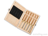 Proxxon 5-Piece HSS Woodturning Chisel Set    (27023)