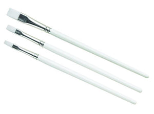 Pro Arte Series 32 Polar White Nylon Flat Brushes - All Purpose / Budget