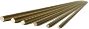 Albion Alloys BW Metric Brass Round Rod - 305mm Lengths