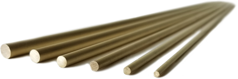 Albion Alloys BW Metric Brass Round Rod - 305mm Lengths