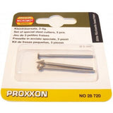 Proxxon 3-Piece Wolfram Vanadium Cutter Set   (28720)