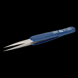 LINDSTROM  TL 3-SA-ET Soft Touch Tweezers with Very Sharp Tips 120mm