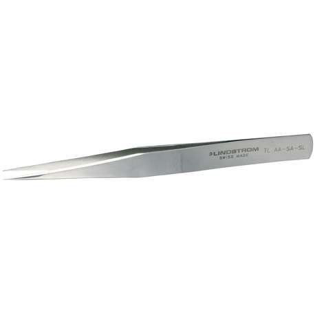 LINDSTROM TL AA-SA-SL  Stainless Tweezers with FINE Tips 130mm