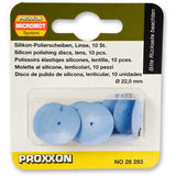 Proxxon Flexible Silicone Polishing Discs & Arbor   (28293)