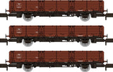 RAPIDO 956002 OAA AB Wagon Triple Pack - BR Bauxite